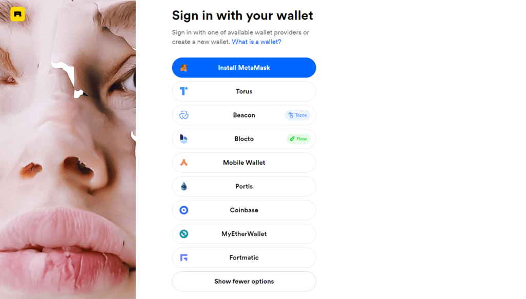Koneksi-Crypto-Wallet-ke-Rarible