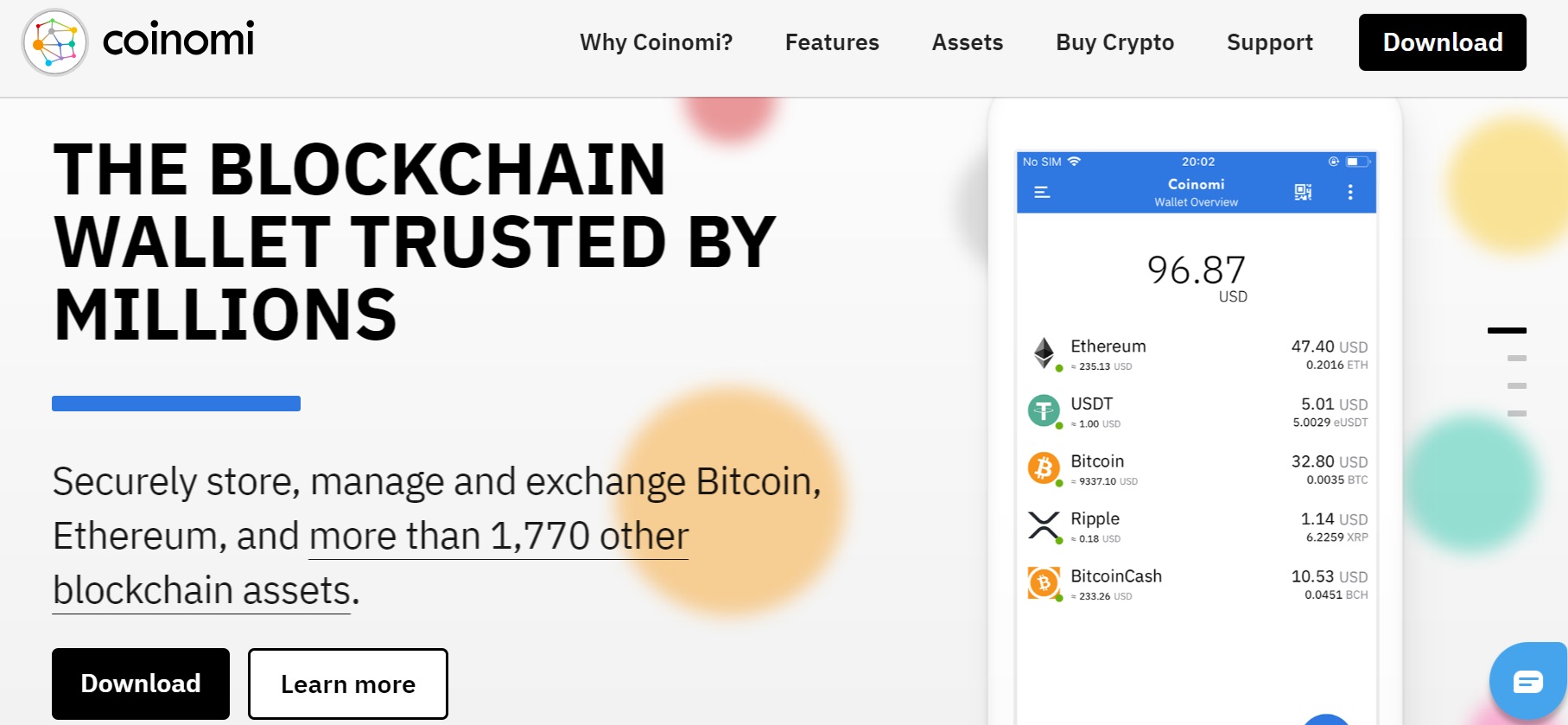 8. Coinomi