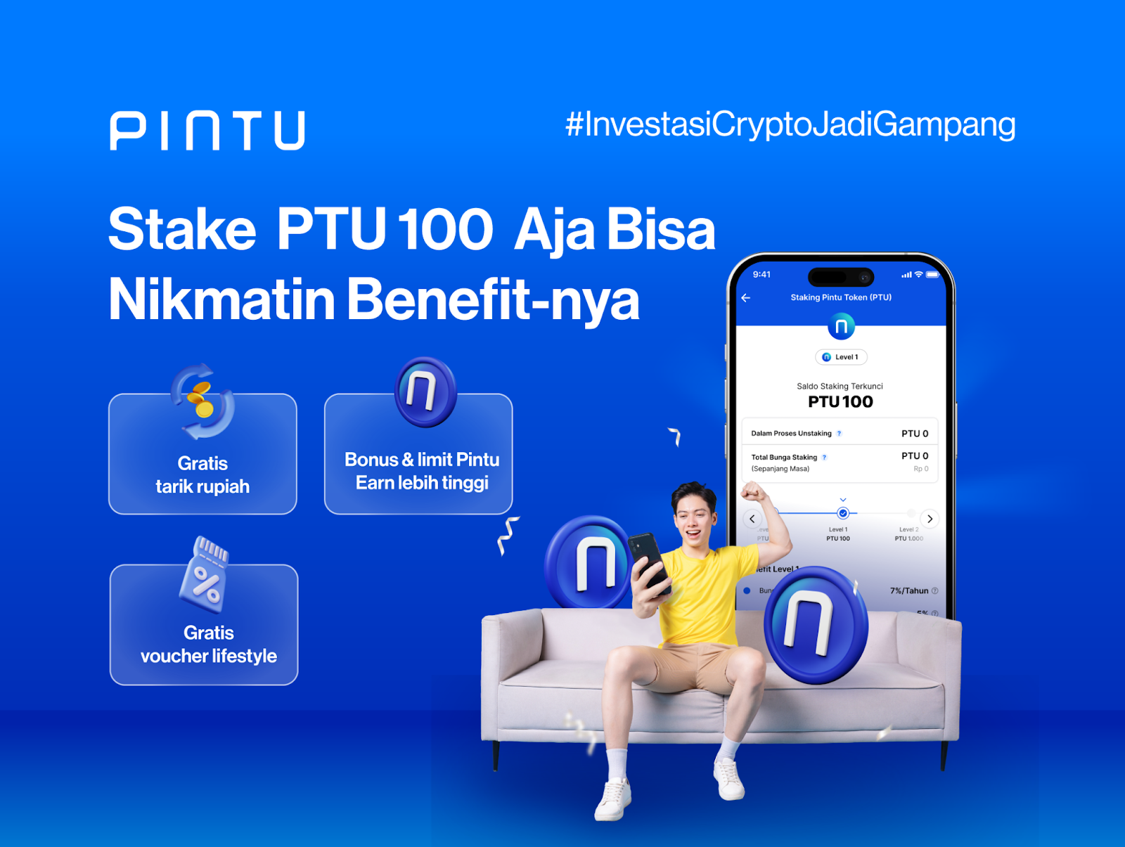 Raih Pendapatan Pasif dari Investasi Crypto dengan PTU Staking
