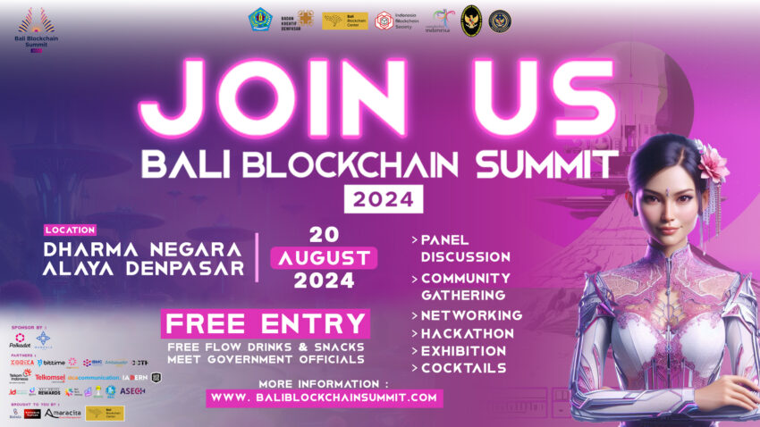 Indonesia Siap Memimpin Kedaulatan Digital Melalui Bali Blockchain Summit 2024 dan Web3 Hackathon