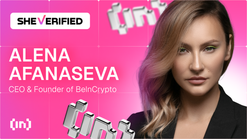 SheVerified: Alena Afanaseva, CEO & Pendiri BeInCrypto, tentang Ekspansi Global dan Masa Depan Media Aset Kripto