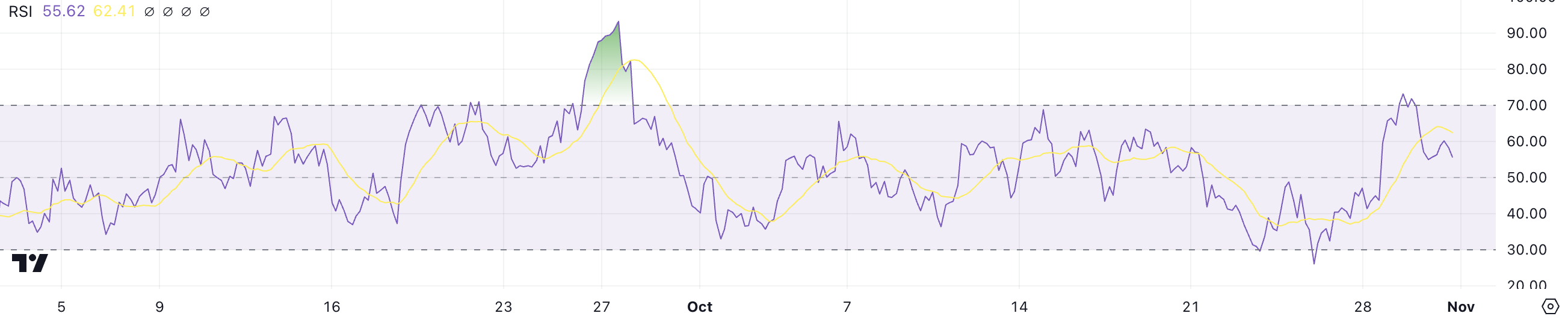 SHIB RSI.