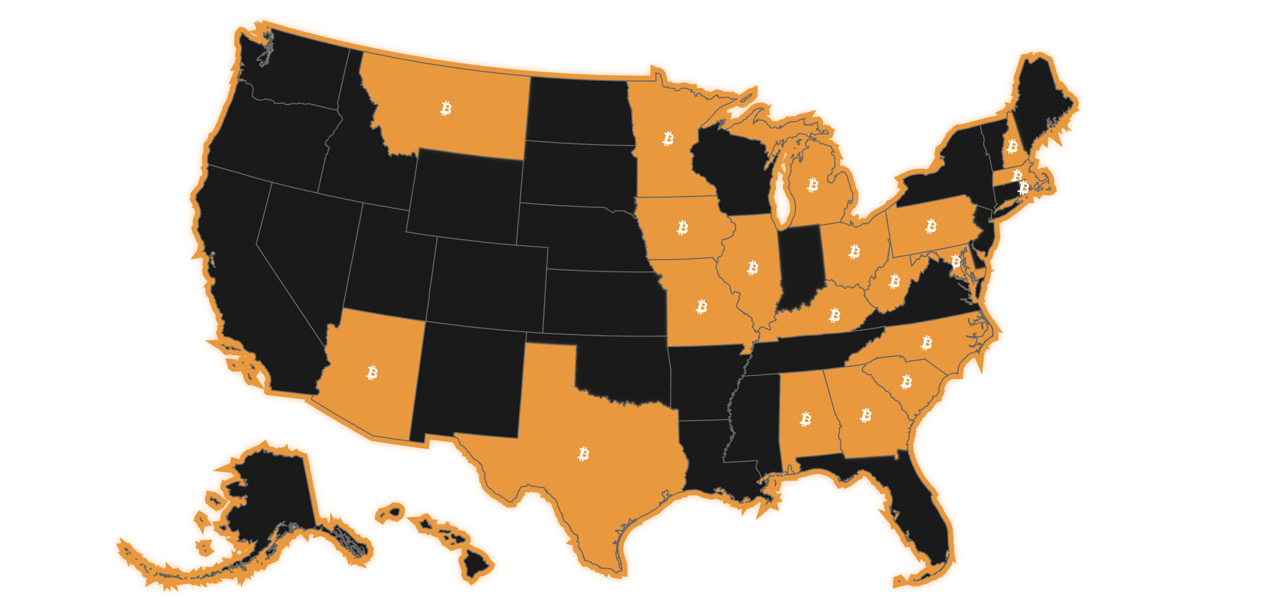 Live Bitcoin Reserve Bills Across 20 States