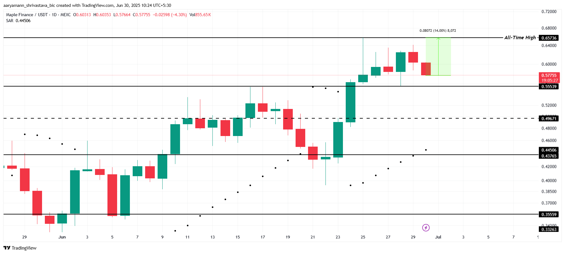 Analisis Harga SYRUP.